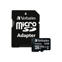 Produktbild för Verbatim - flash-minneskort - 32 GB - microSDHC