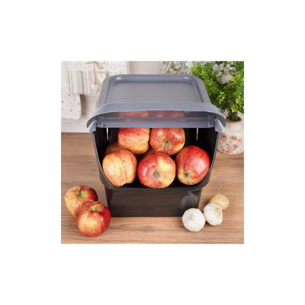 Produktbild för Vild behållare för grönsaker, frukt, lök, potatis och vitlök...
