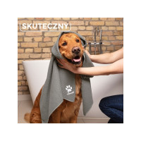 Produktbild för Vileda 172650, Katt, Hund, Mikrofiber, Grå, M, 450 mm, 700 m...