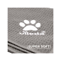 Produktbild för Vileda 172650, Katt, Hund, Mikrofiber, Grå, M, 450 mm, 700 m...