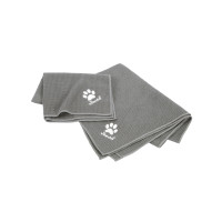 Produktbild för Vileda 172650, Katt, Hund, Mikrofiber, Grå, M, 450 mm, 700 m...