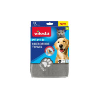 Produktbild för Vileda 172650, Katt, Hund, Mikrofiber, Grå, M, 450 mm, 700 m...