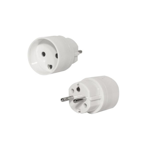 Solar Plus Hybridstickpropp 16A – adapter från Schuko/JP-jord till dans...