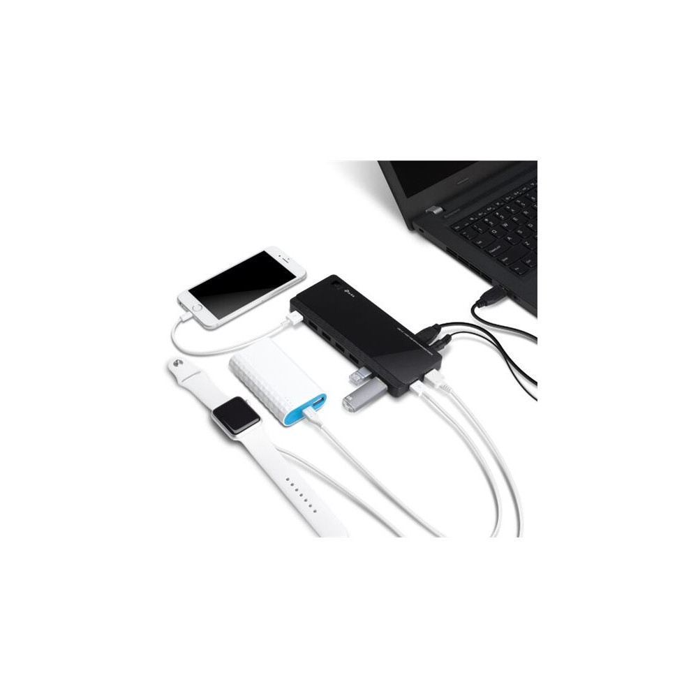 Produktbild för TP-Link UH720 - hubb - 7 portar