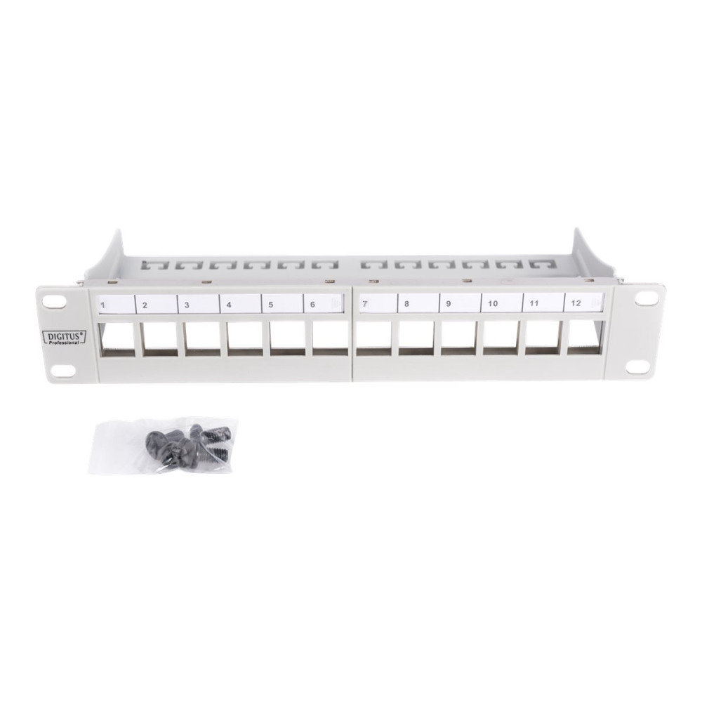 Produktbild för DIGITUS Professional DN-91419 - patch-panel - 1U - 10"