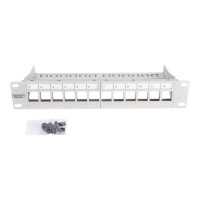Produktbild för DIGITUS Professional DN-91419 - patch-panel - 1U - 10"