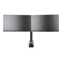 Produktbild för Iiyama DS1002C-B1 monteringssats - justerbar arm - för 2 monitorer - svart