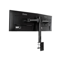 Produktbild för Iiyama DS1002C-B1 monteringssats - justerbar arm - för 2 monitorer - svart