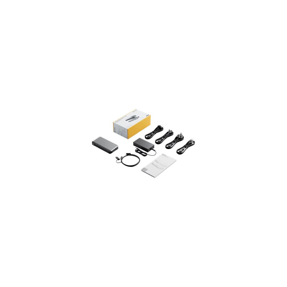 Produktbild för ALOGIC DX3 - dockningsstation - USB-C - 3 x DP - 1GbE