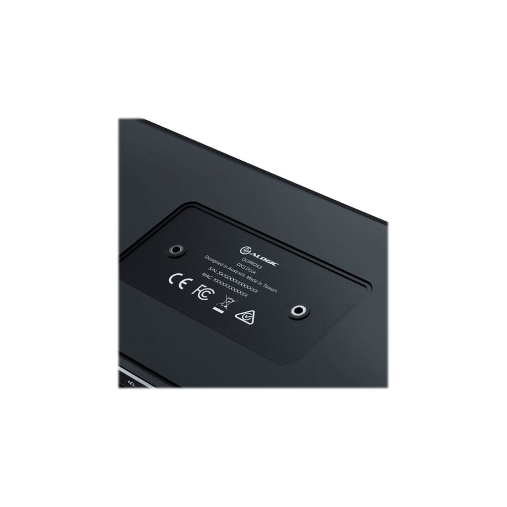 Produktbild för ALOGIC DX3 - dockningsstation - USB-C - 3 x DP - 1GbE