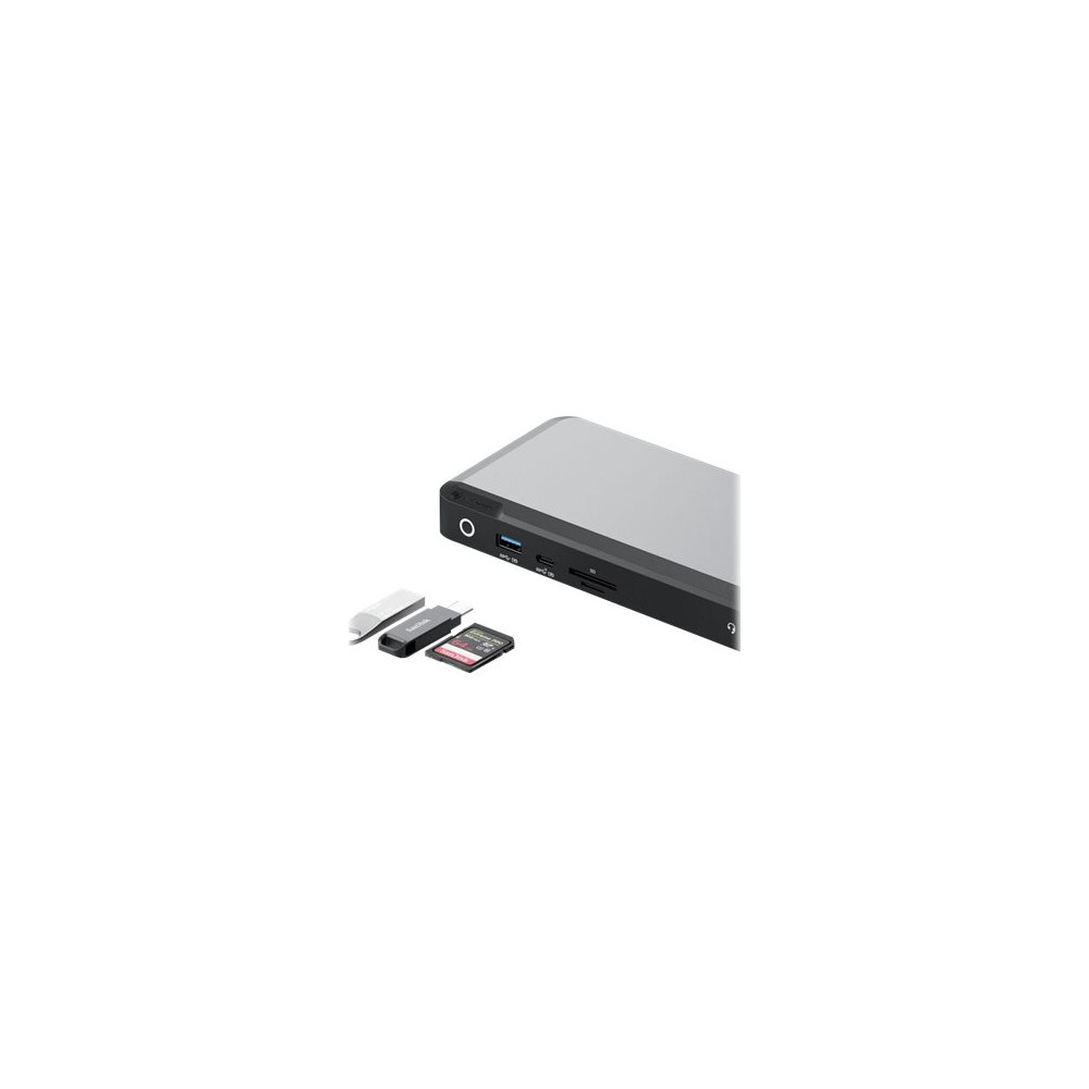 Produktbild för ALOGIC DX3 - dockningsstation - USB-C - 3 x DP - 1GbE