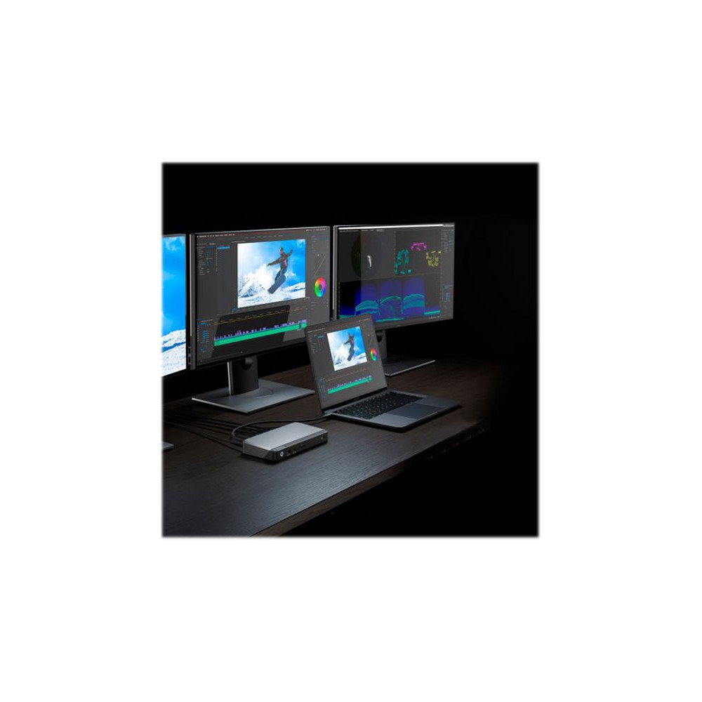 Produktbild för ALOGIC DX3 - dockningsstation - USB-C - 3 x DP - 1GbE
