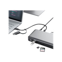Produktbild för ALOGIC DX3 - dockningsstation - USB-C - 3 x DP - 1GbE