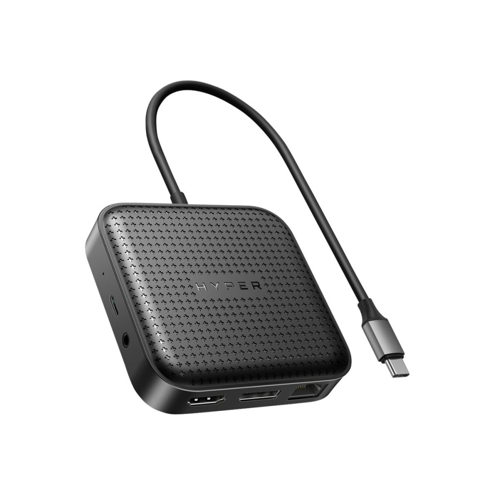 Produktbild för HyperDrive Mobile Dock - dockningsstation - USB4 - HDMI, DP - 1GbE