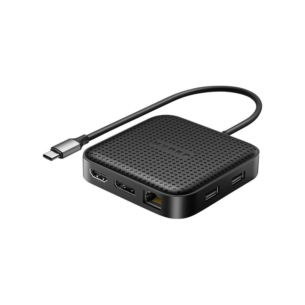Produktbild för HyperDrive Mobile Dock - dockningsstation - USB4 - HDMI, DP - 1GbE