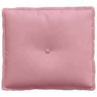 Produktbild för Ryggkudde Rosa 50 x 45 cm Kordread tyg