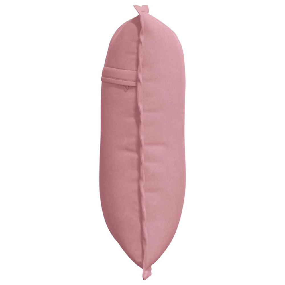 Produktbild för Ryggkudde Rosa 50 x 45 cm Kordread tyg