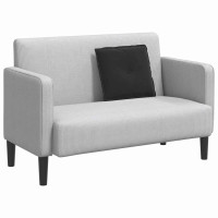 Produktbild för Ryggkudde Svart 50 x 45 cm Kordread tyg