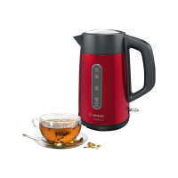Produktbild för Bosch DesignLine TWK4P434 - vattenkokare - röd