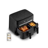 Produktbild för Tefal Easy Fry EY901N, Varmluftsfritös, 8,3 l, Dubbel, Svart...