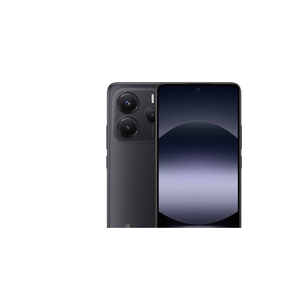Produktbild för Xiaomi Redmi Note 14 5G - midnattssvart - 5G pekskärmsmobil - 128 GB - GSM