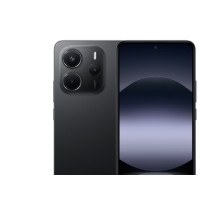Produktbild för Xiaomi Redmi Note 14 5G - midnattssvart - 5G pekskärmsmobil - 128 GB - GSM