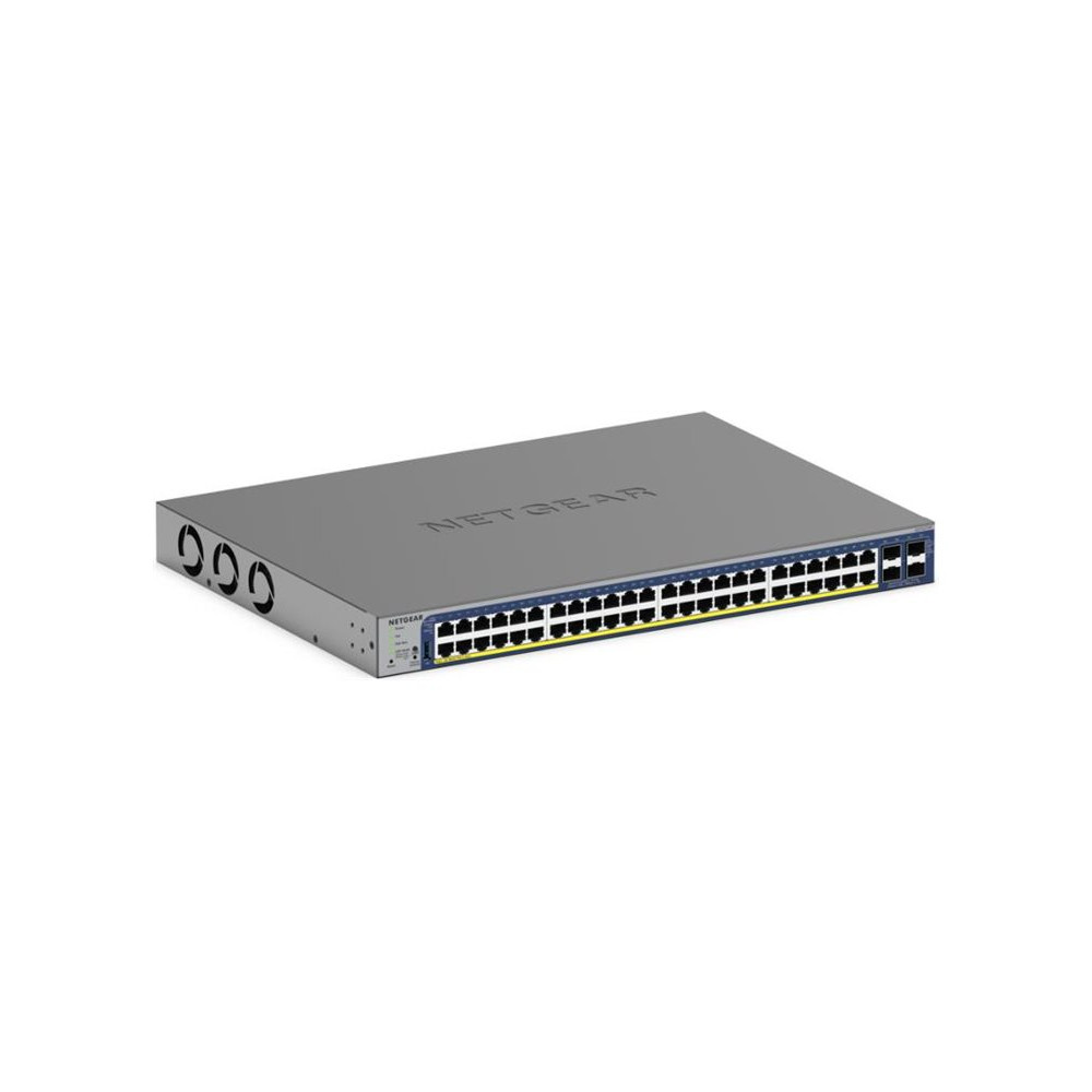 Produktbild för NETGEAR Smart GS752TXUP - v3 - switch - 48 portar - smart - rackmonterbar