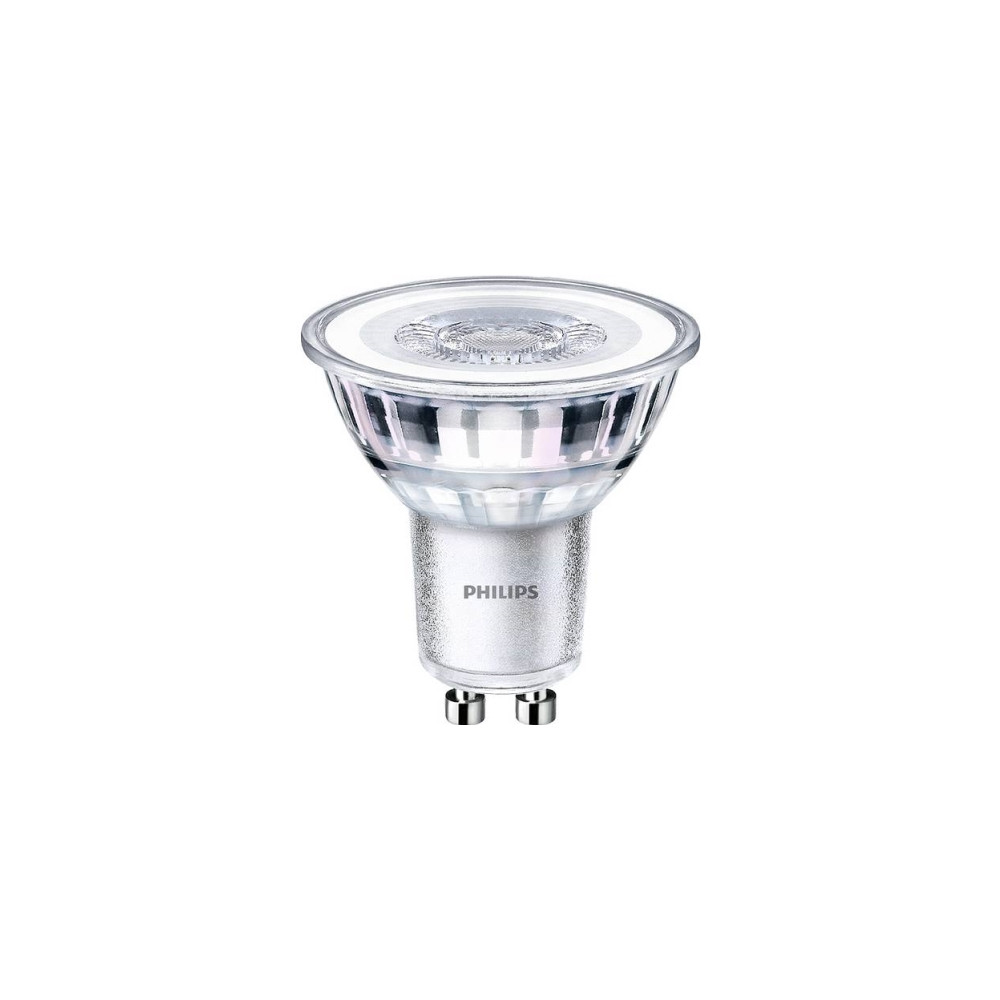 Produktbild för Philips - LED-spotlight - GU10 - 4.6 W - varmt vitt ljus - 2700 K (paket om 2)