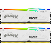 Produktbild för Kingston FURY Beast RGB - DDR5 - sats - 32 GB: 2 x 16 GB - DIMM 288-pin / PC5-44800 - ej buffrad