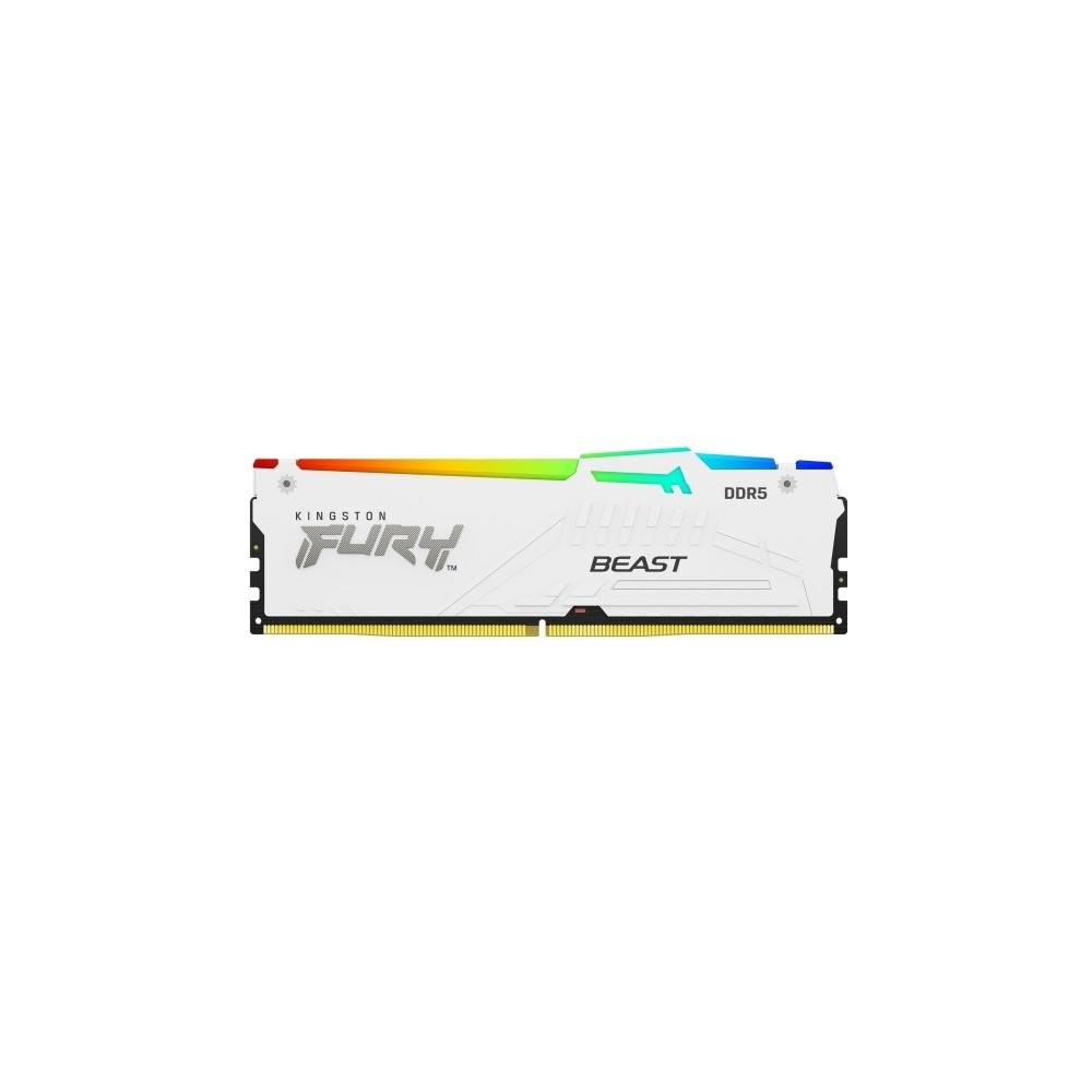 Produktbild för Kingston FURY Beast RGB - DDR5 - sats - 32 GB: 2 x 16 GB - DIMM 288-pin / PC5-44800 - ej buffrad