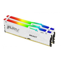 Produktbild för Kingston FURY Beast RGB - DDR5 - sats - 32 GB: 2 x 16 GB - DIMM 288-pin / PC5-44800 - ej buffrad
