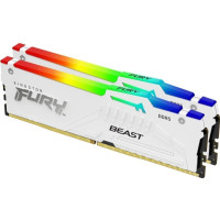 Produktbild för Kingston FURY Beast RGB - DDR5 - sats - 32 GB: 2 x 16 GB - DIMM 288-pin / PC5-44800 - ej buffrad