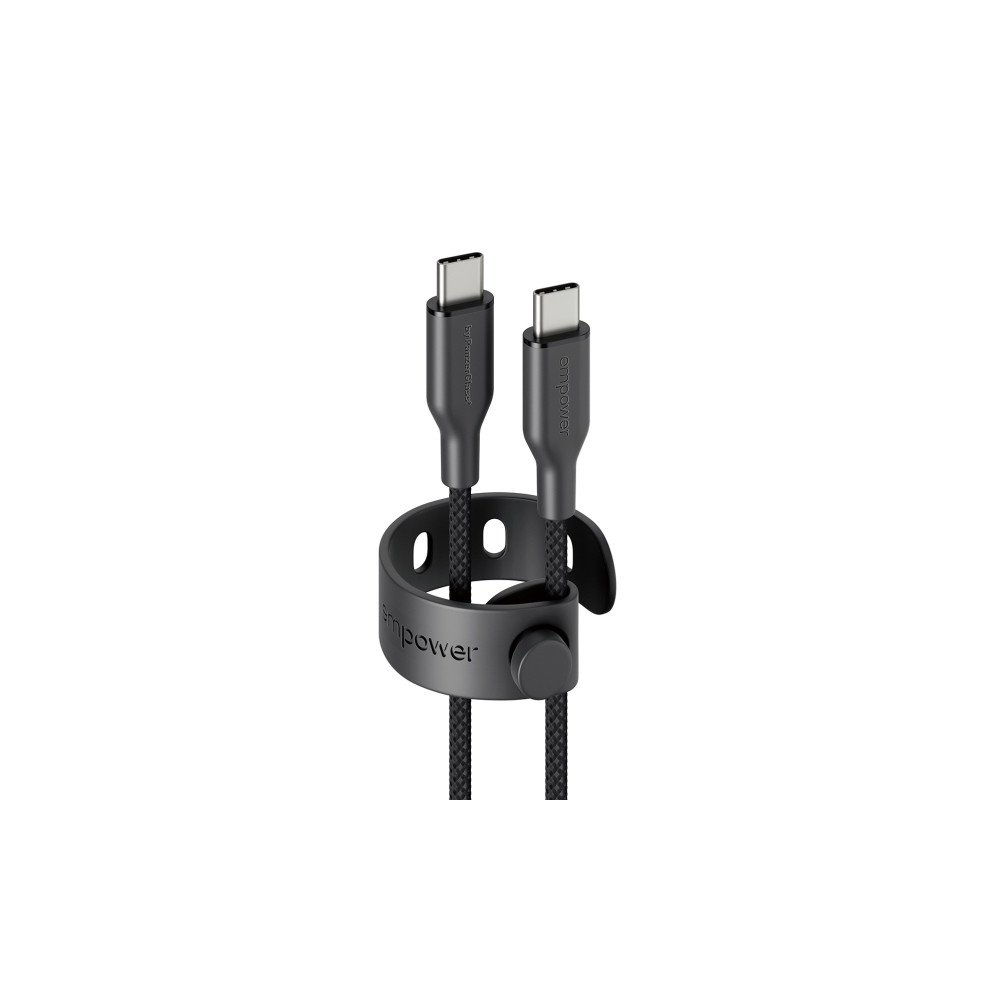 Produktbild för empower by PanzerGlass Racing - USB typ C-kabel - USB-C till USB-C - 1.2 m