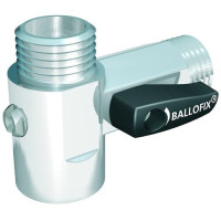 Produktbild för BROEN Ballofix mellanstycke 1/2" med backventil och dubbel a...