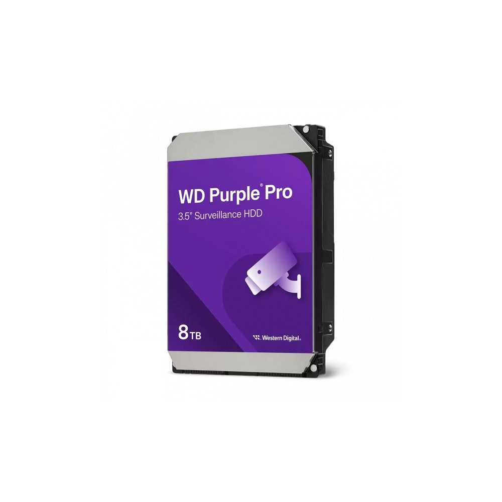 Produktbild för Western Digital Purple Pro Smart Video HDD 8TB, 8 TB, 7200 R...