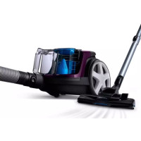 Produktbild för Philips PowerPro Compact FC9333 - dammsugare - med behållare - magiskt mörklila