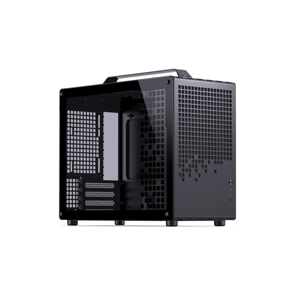 Produktbild för Jonsbo Z20 Black, Mini Tower, PC, Svart, micro ATX, Mini-ATX...