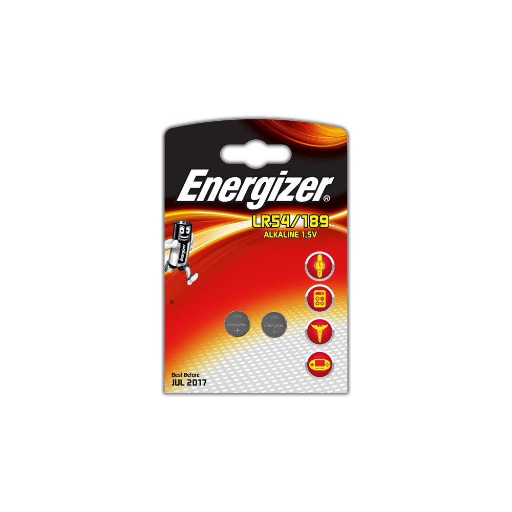 Produktbild för Energizer batteri - 2 x LR54/189 - alkaliskt