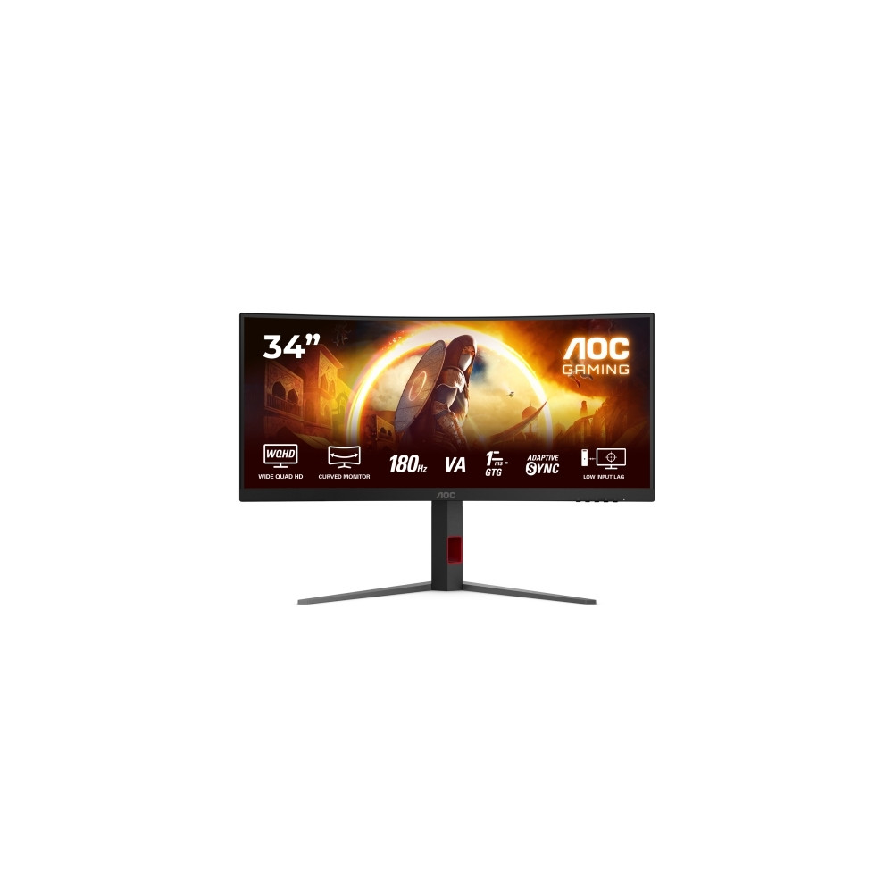 Produktbild för AOC Gaming CU34G4 - LED-skärm - böjd - 34" - HDR