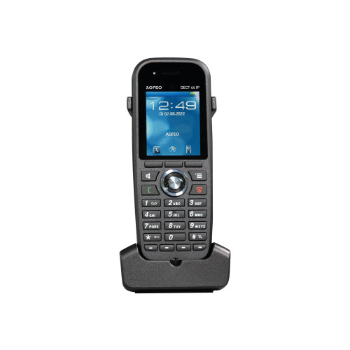AGFEO Telekommunikation AGFEO DECT 44 IP - trådlös förlängningshandenhet med nummerpresentation