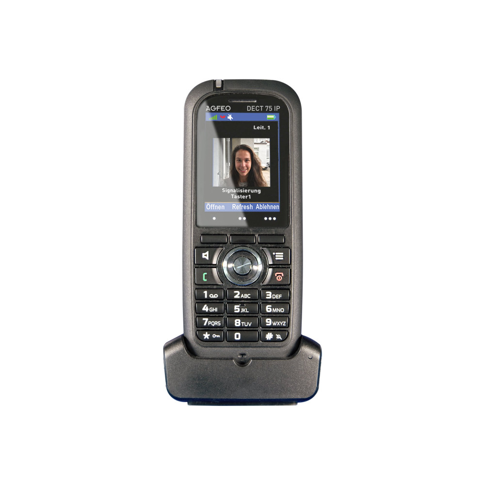 Produktbild för AGFEO DECT 75 IP - trådlös förlängningshandenhet - med Bluetooth interface