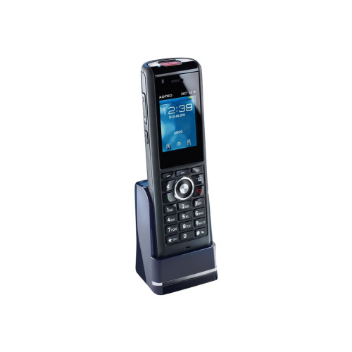 AGFEO Telekommunikation AGFEO DECT 65 IP - trådlös förlängningshandenhet - med Bluetooth interface med nummerpresentation/samtal väntar