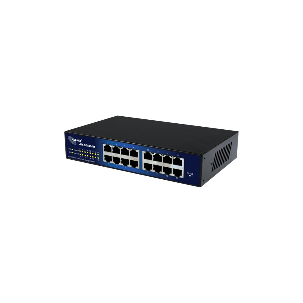 Produktbild för ALLNET ALL-SG8316M - switch - 16 portar - Administrerad - rackmonterbar