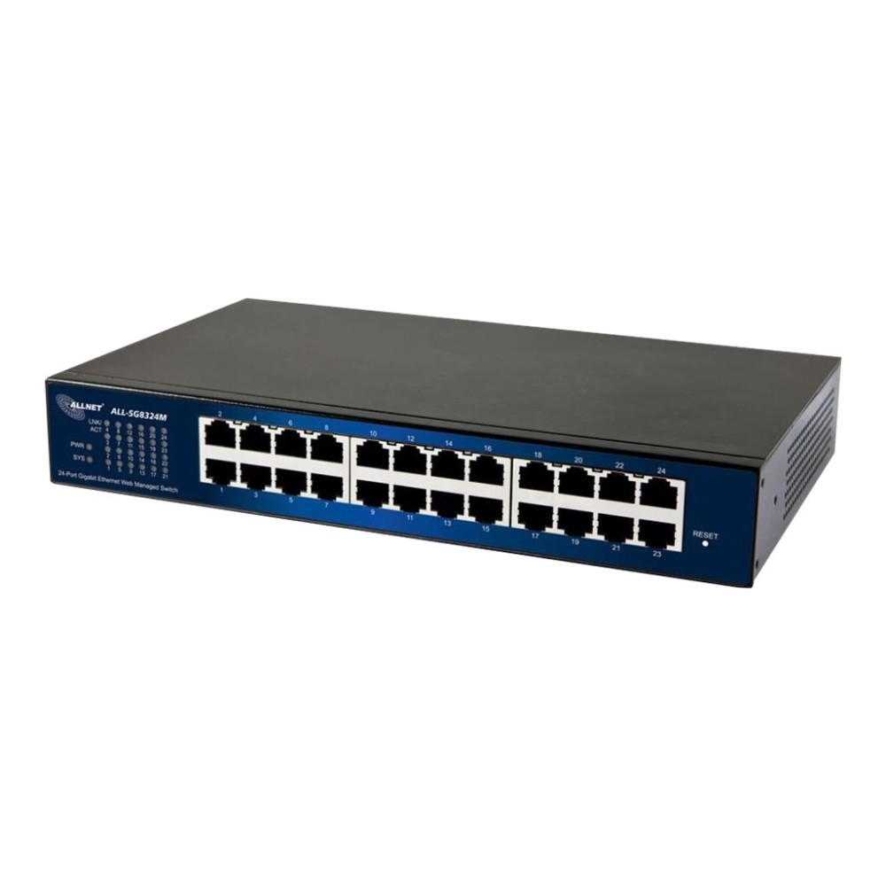 Produktbild för ALLNET ALL-SG8324M - switch - 24 portar - Administrerad - rackmonterbar