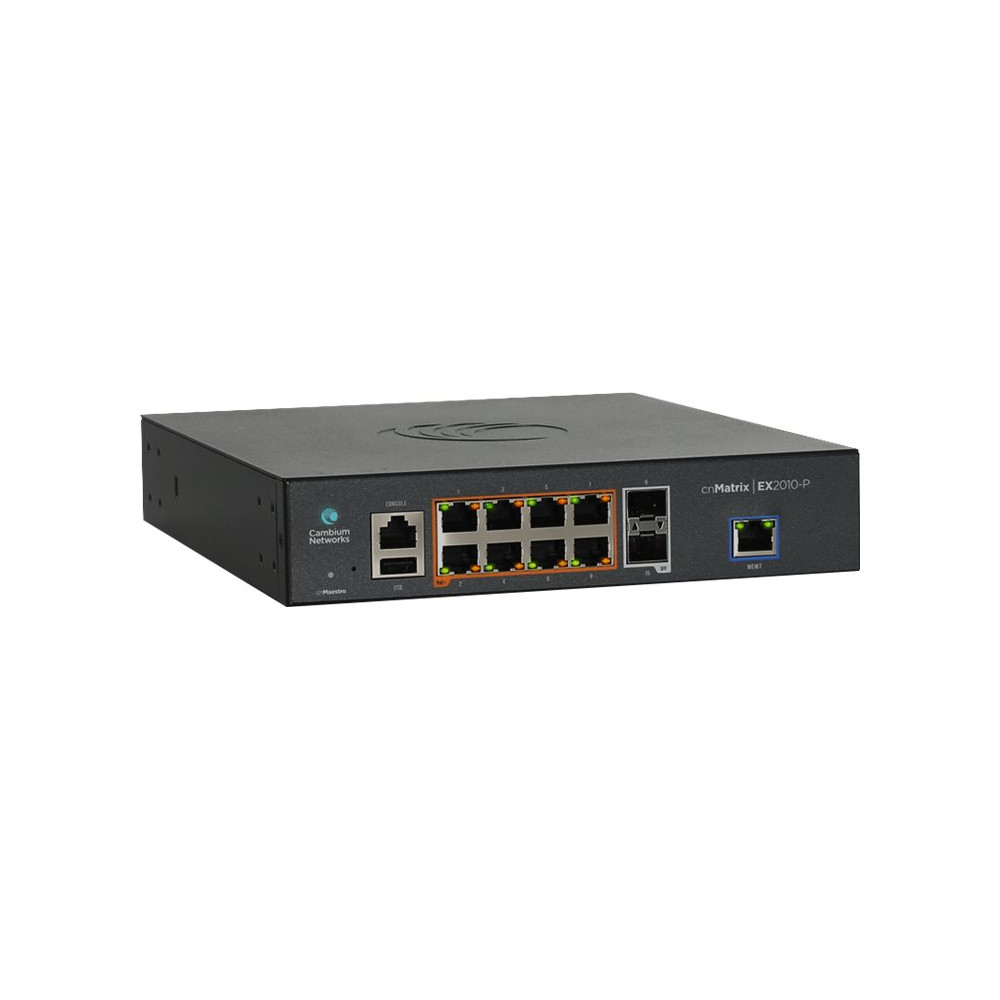 Produktbild för Cambium Networks cnMatrix EX2010-P - switch - 10 portar - Administrerad - rackmonterbar