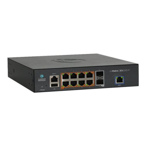 Cambium Networks Cambium Networks cnMatrix EX2010-P - switch - 10 portar - Administrerad - rackmonterbar