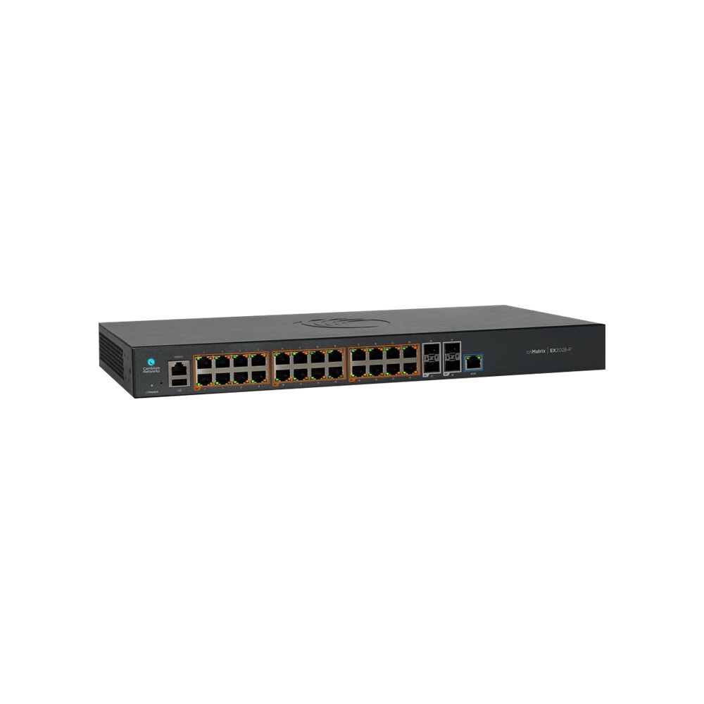 Produktbild för Cambium Networks cnMatrix EX2028 - switch - 28 portar - Administrerad - rackmonterbar