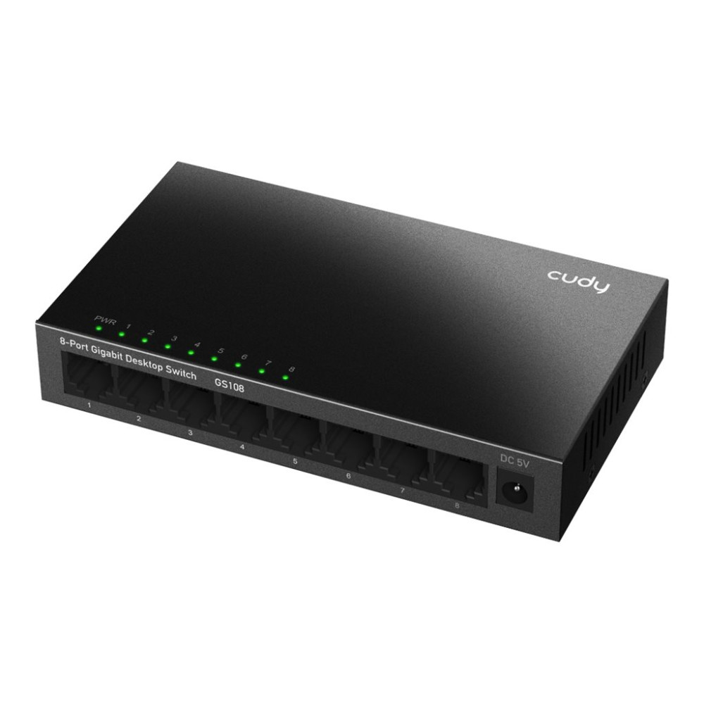 Produktbild för Cudy GS108 - 4.0 - switch - 8 portar - ohanterad
