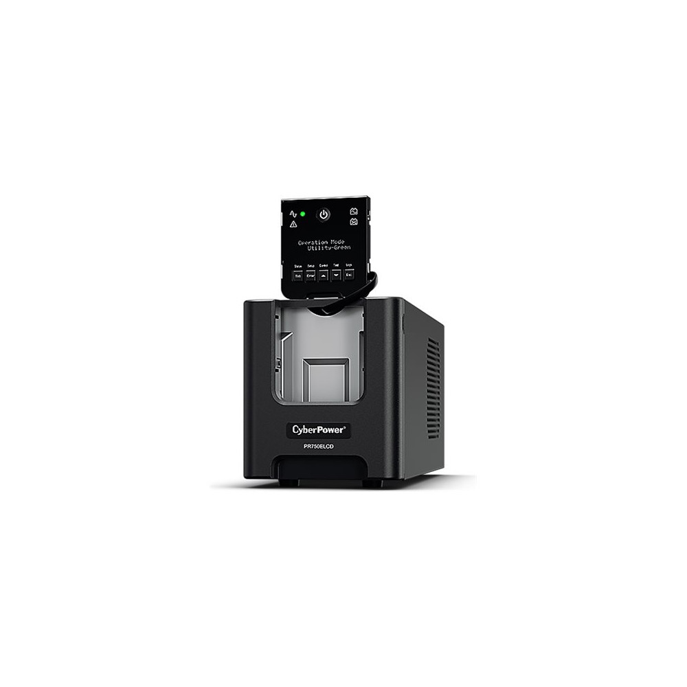 Produktbild för CyberPower Professional Tower Series PR750ELCD - UPS - 675 watt - 750 VA