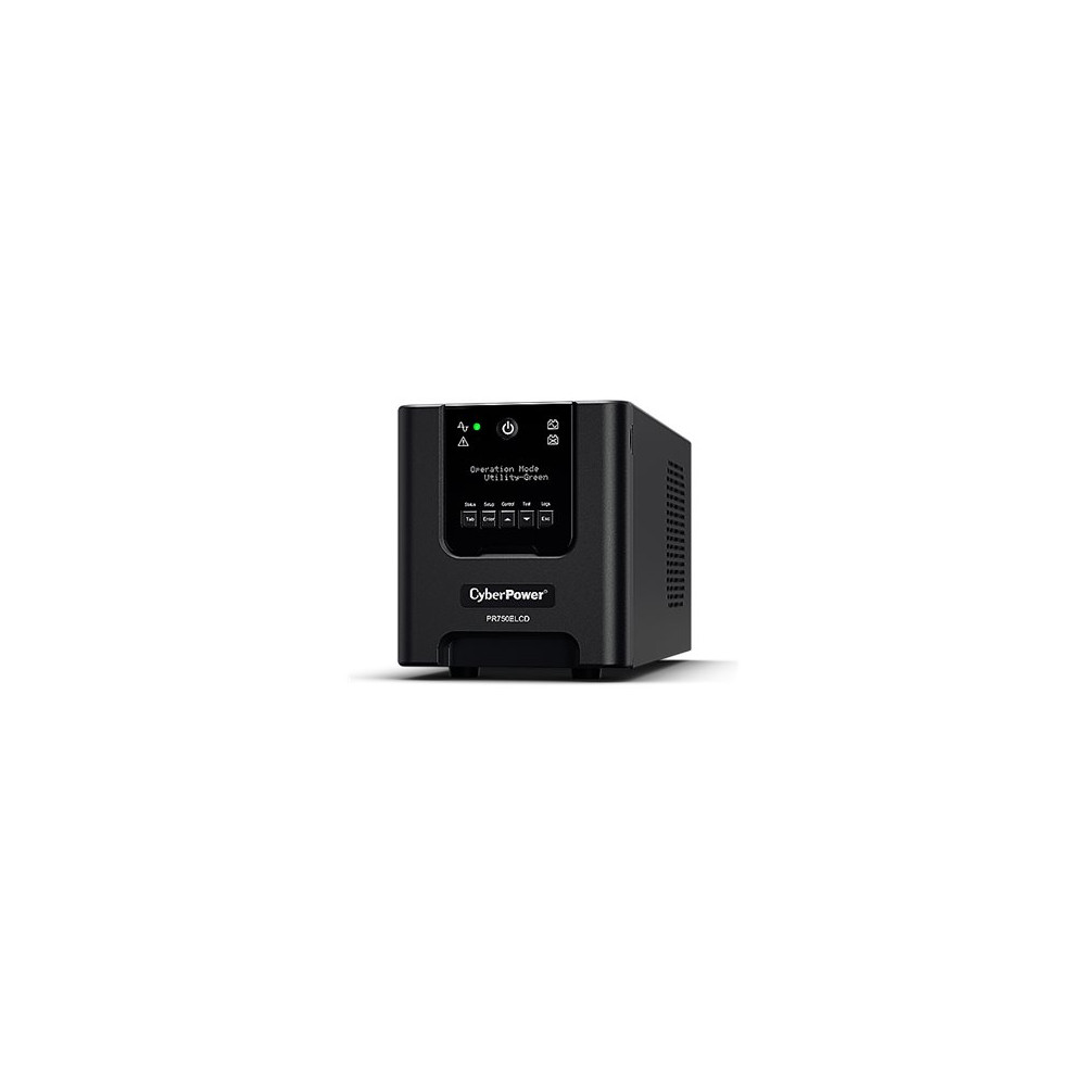 Produktbild för CyberPower Professional Tower Series PR750ELCD - UPS - 675 watt - 750 VA